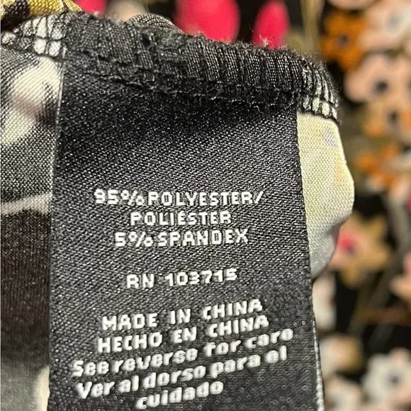 Zac&Rachel top size 3X floral feminine festival bohemian cottagecore casual - Picture 6 of 7